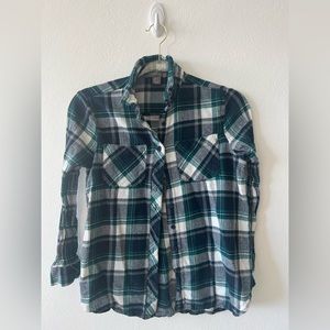 Primark Button-Up Flannel Shirt